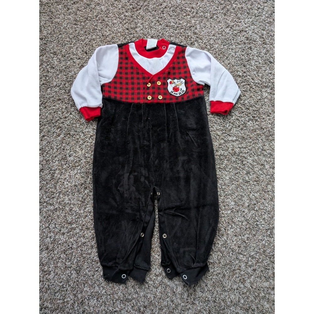 Vintage Healthtex Marching Bear Romper 24 Months USA Made‎